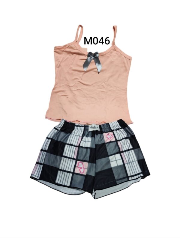 Pijama Short Blusa M046