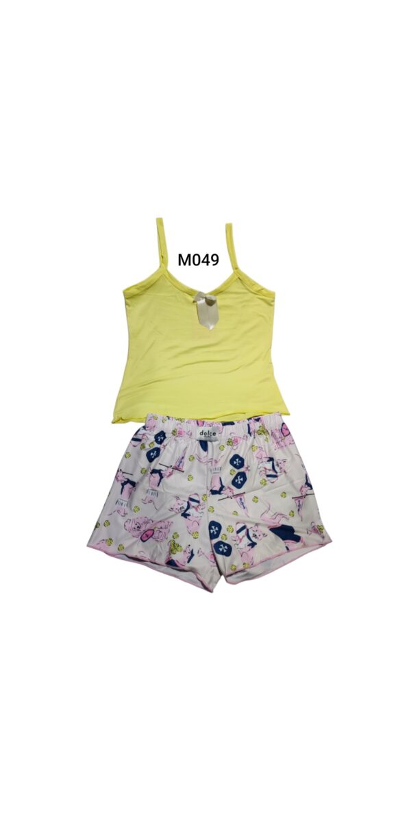 Pijama Short y Blusa M049