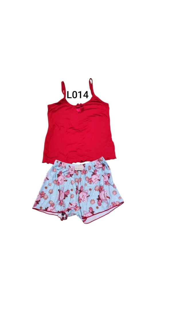 Pijama Short y Blusa L014