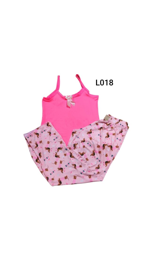 Pijama Pantalon y Blusa L018