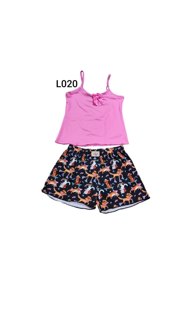 Pijama Short y Blusa L020