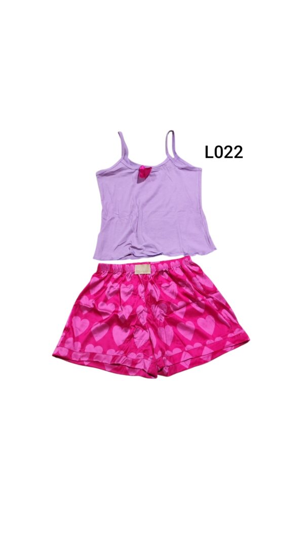 Pijama Short y Blusa L022