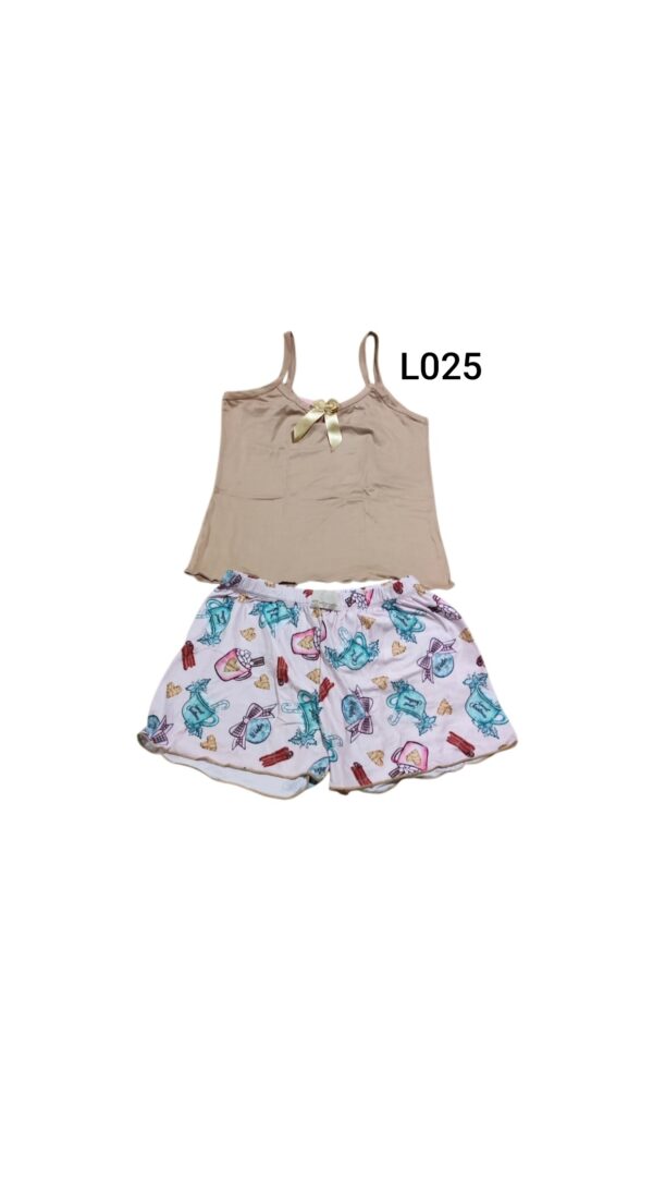 Pijama Short y blusa L025