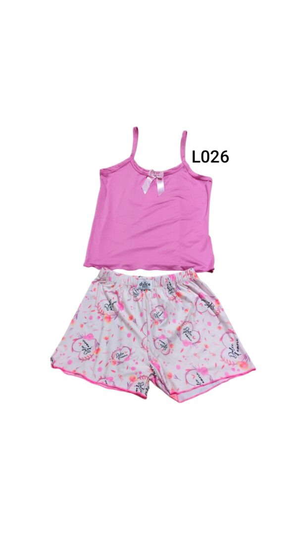 Pijama Short y blusa L026