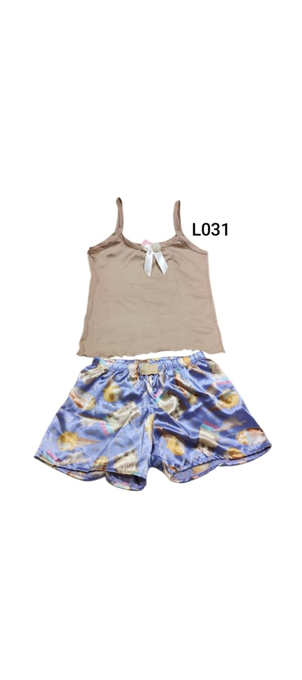 Pijama Short y blusa L031