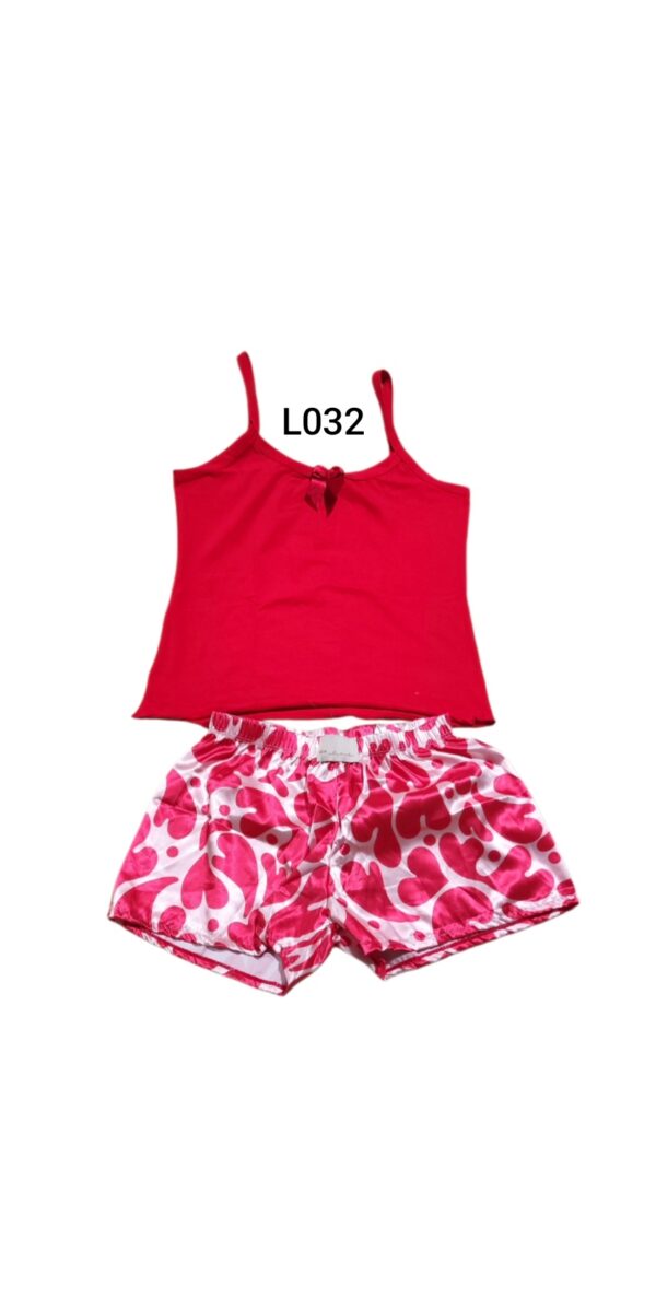 Pijama Short y Blusa L032