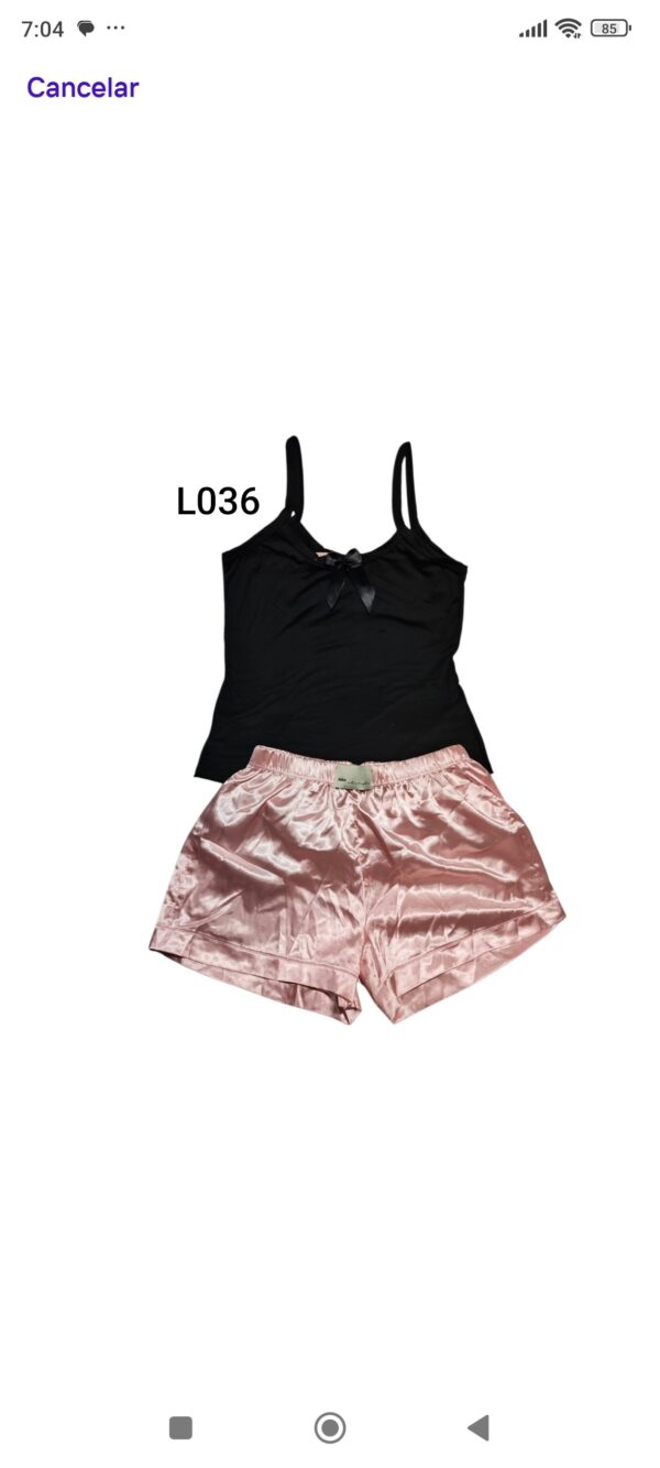 Pijama Short y Blusa L036