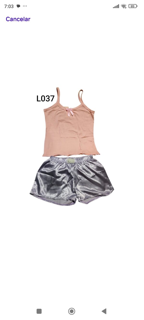 Pijama Short y Blusa L037